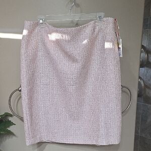 Anne Klein Light Pink Pencil Skirt